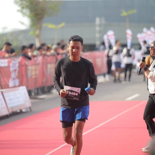 Race photo from KEDIRI HALF MARATHON 2026