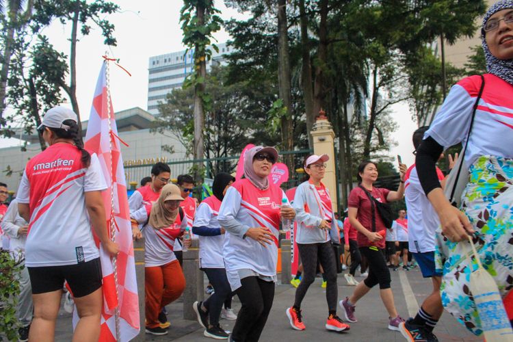 Race photo from Smartfren Run 2024 Vibes