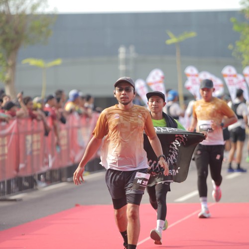 Race photo from KEDIRI HALF MARATHON 2026