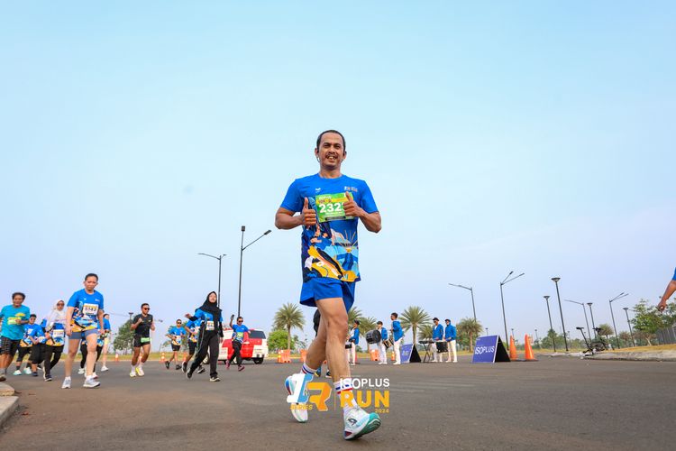 Race photo from ISOPlus Run 2024 Jakarta