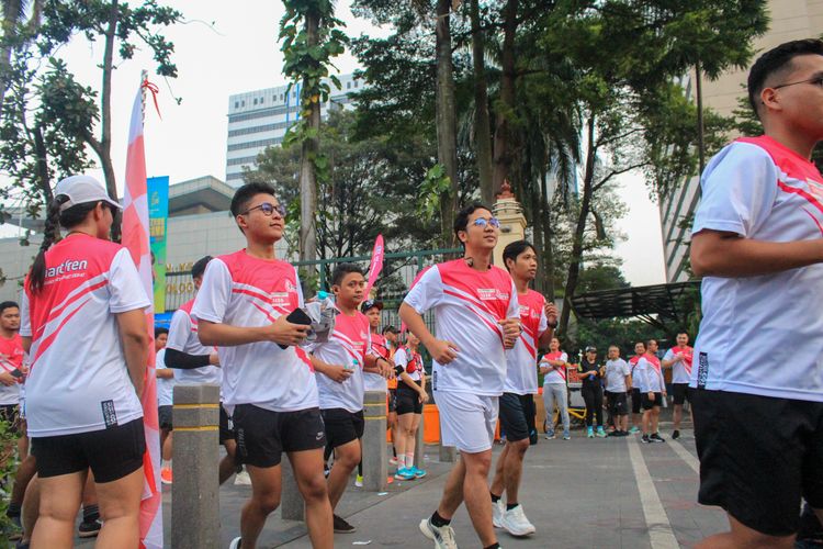 Race photo from Smartfren Run 2024 Vibes