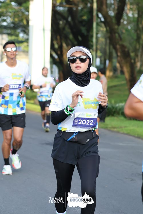 Race photo from Taman Budaya x BOGORUN 2025