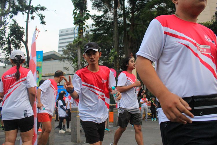 Race photo from Smartfren Run 2024 Vibes