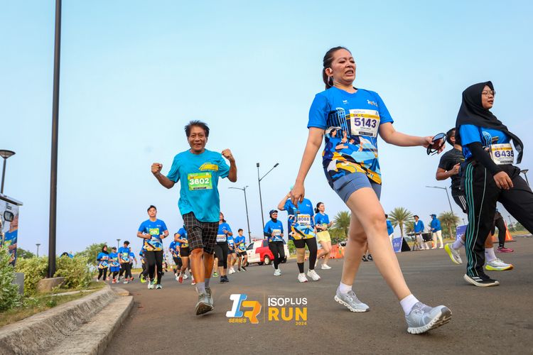 Race photo from ISOPlus Run 2024 Jakarta