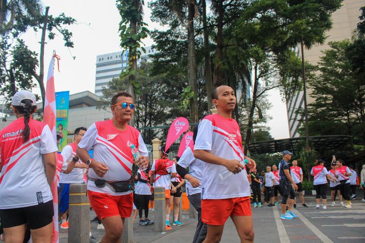 Race photo from Smartfren Run 2024 Vibes