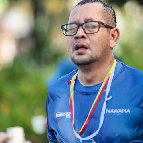 Race photo from BOGORUN 2026