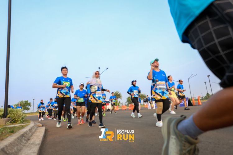 Race photo from ISOPlus Run 2024 Jakarta