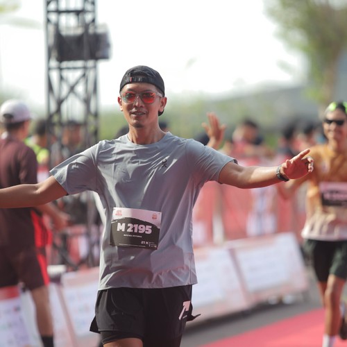 Race photo from KEDIRI HALF MARATHON 2026