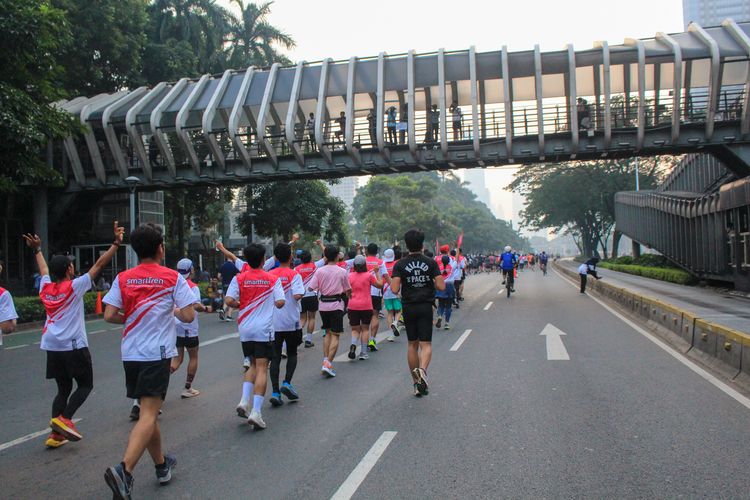 Race photo from Smartfren Run 2024 Vibes