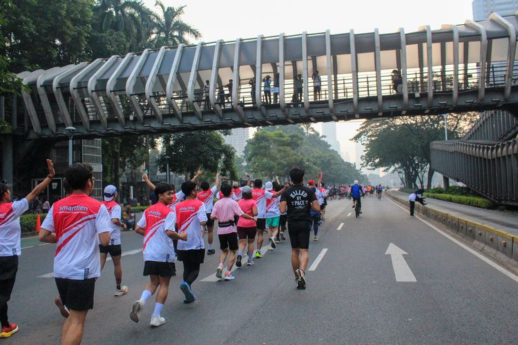 Race photo from Smartfren Run 2024 Vibes