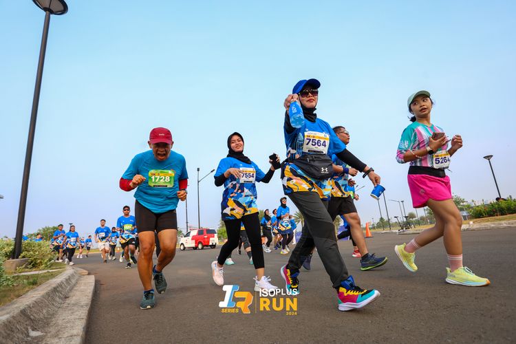 Race photo from ISOPlus Run 2024 Jakarta
