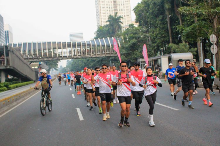 Race photo from Smartfren Run 2024 Vibes