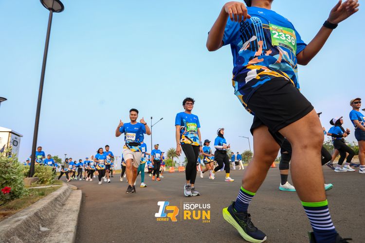 Race photo from ISOPlus Run 2024 Jakarta