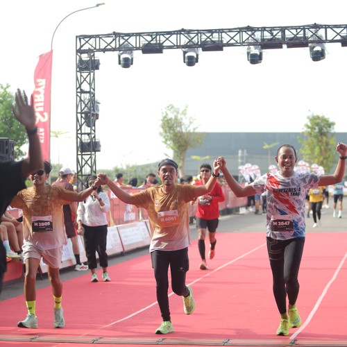 Race photo from KEDIRI HALF MARATHON 2026
