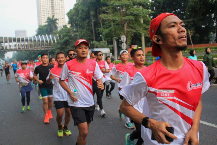 Race photo from Smartfren Run 2024 Vibes