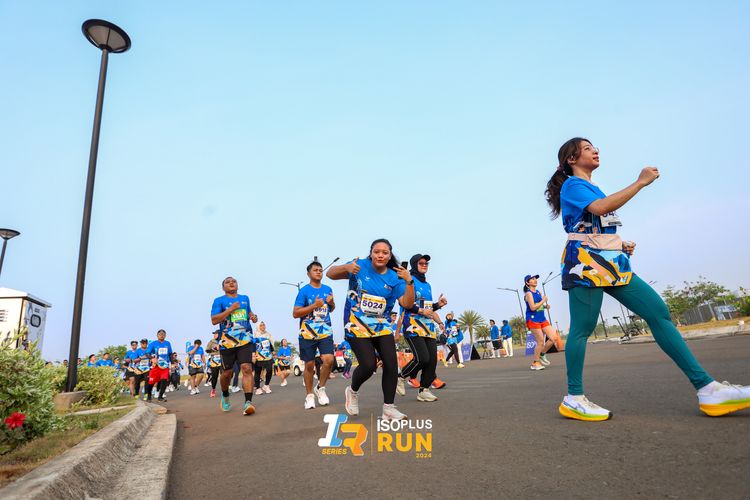 Race photo from ISOPlus Run 2024 Jakarta