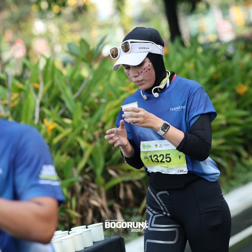 Race photo from BOGORUN 2026