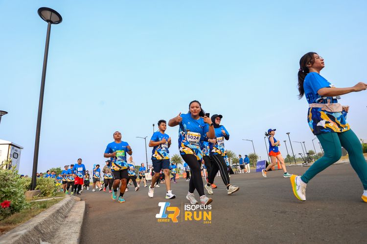 Race photo from ISOPlus Run 2024 Jakarta