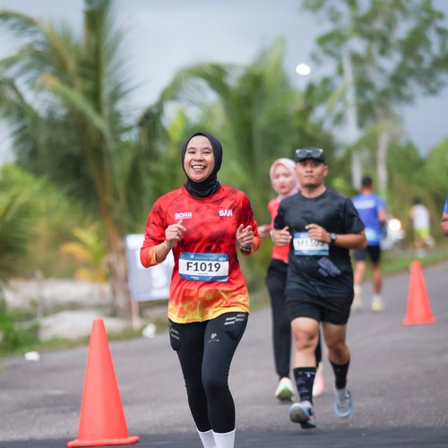 Race photo from Belitung Multisport Festival