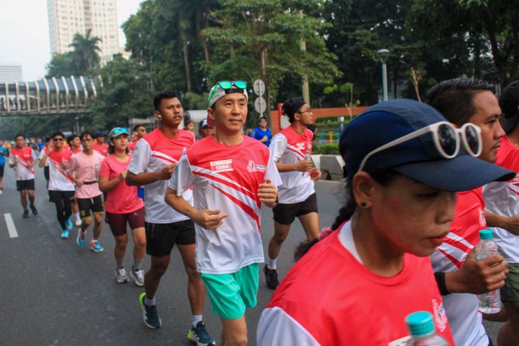 Race photo from Smartfren Run 2024 Vibes