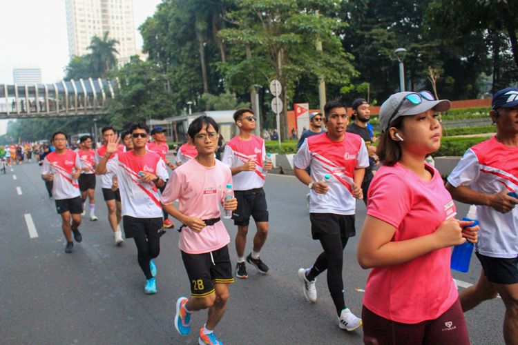 Race photo from Smartfren Run 2024 Vibes