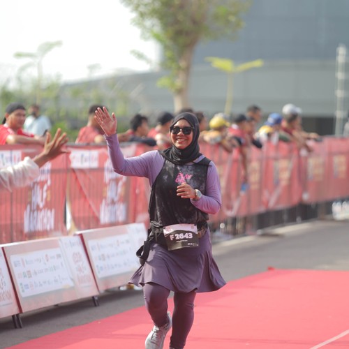 Race photo from KEDIRI HALF MARATHON 2026