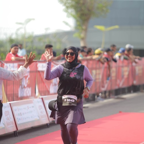 Race photo from KEDIRI HALF MARATHON 2026