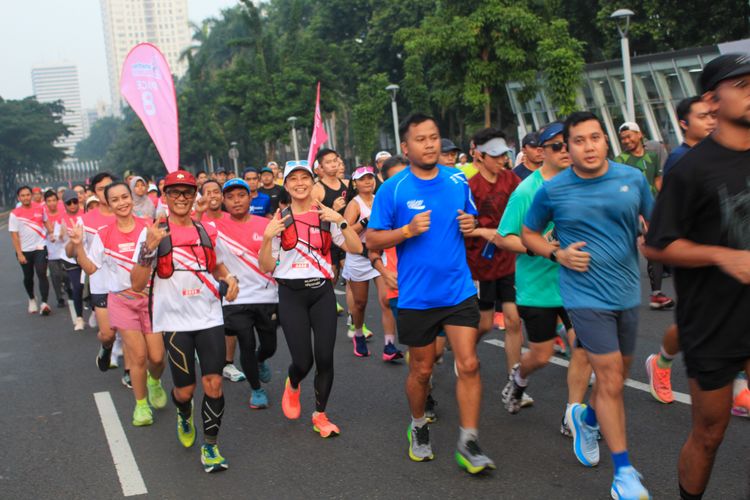 Race photo from Smartfren Run 2024 Vibes