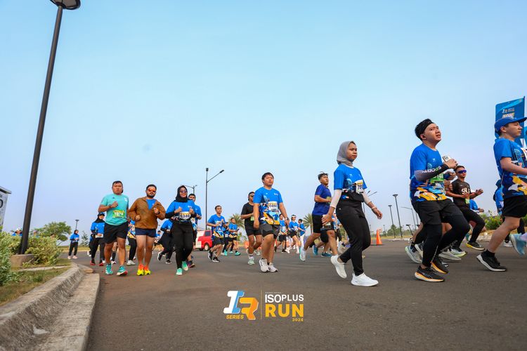 Race photo from ISOPlus Run 2024 Jakarta