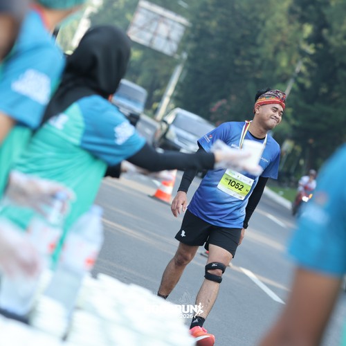 Race photo from BOGORUN 2026