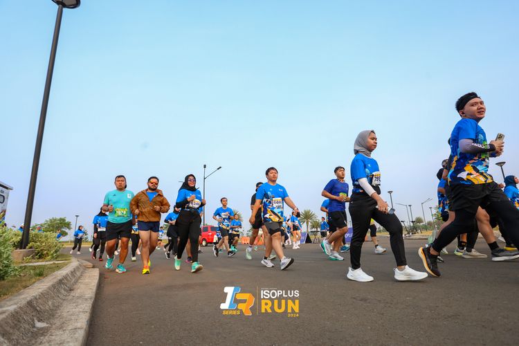Race photo from ISOPlus Run 2024 Jakarta