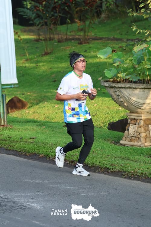 Race photo from Taman Budaya x BOGORUN 2025