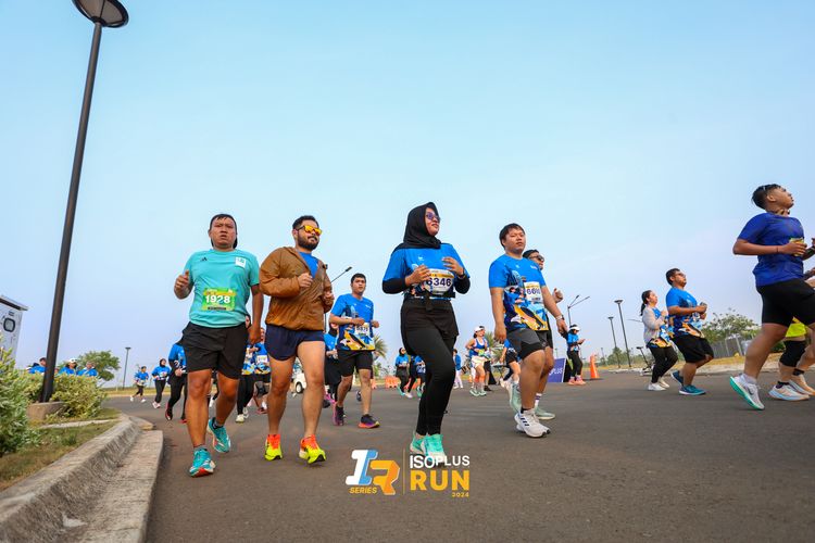 Race photo from ISOPlus Run 2024 Jakarta