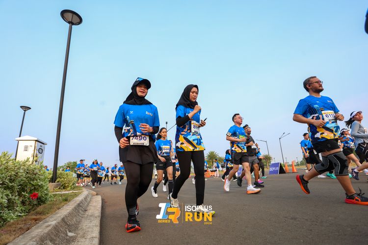 Race photo from ISOPlus Run 2024 Jakarta