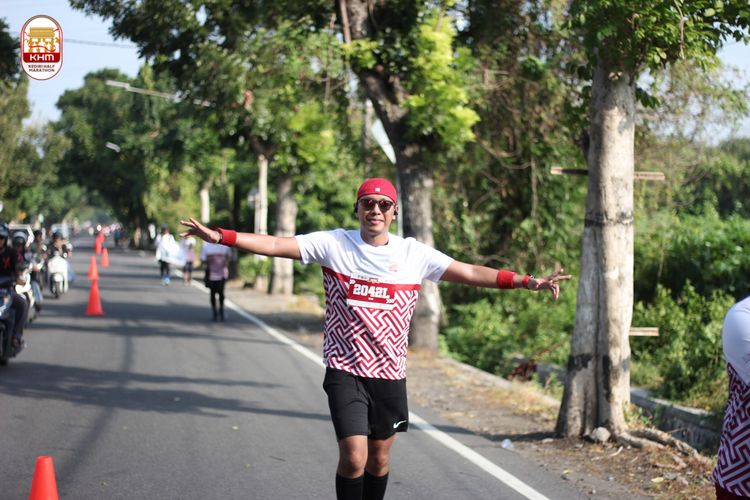 Race photo from Kediri Half Marathon 2024