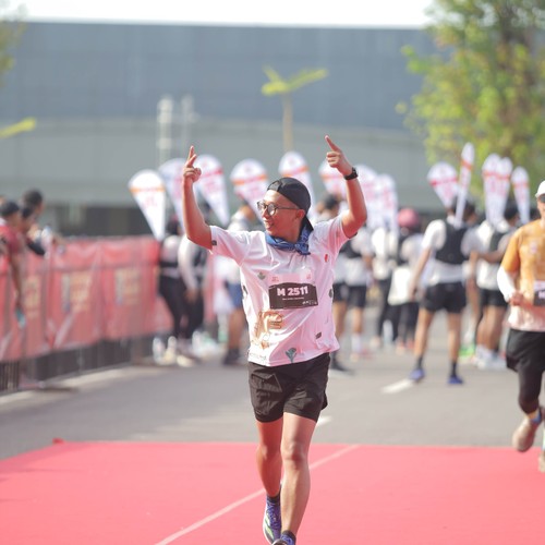 Race photo from KEDIRI HALF MARATHON 2026