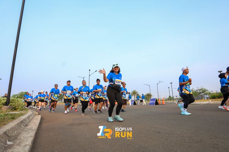 Race photo from ISOPlus Run 2024 Jakarta