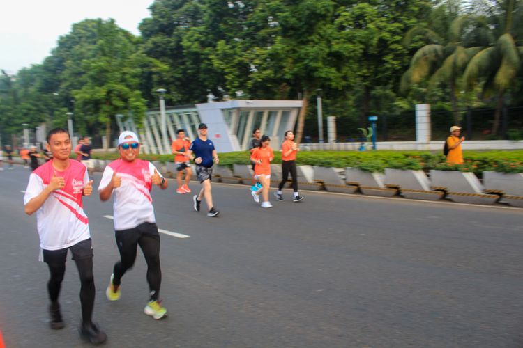 Race photo from Smartfren Run 2024 Vibes