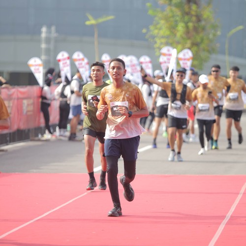 Race photo from KEDIRI HALF MARATHON 2026