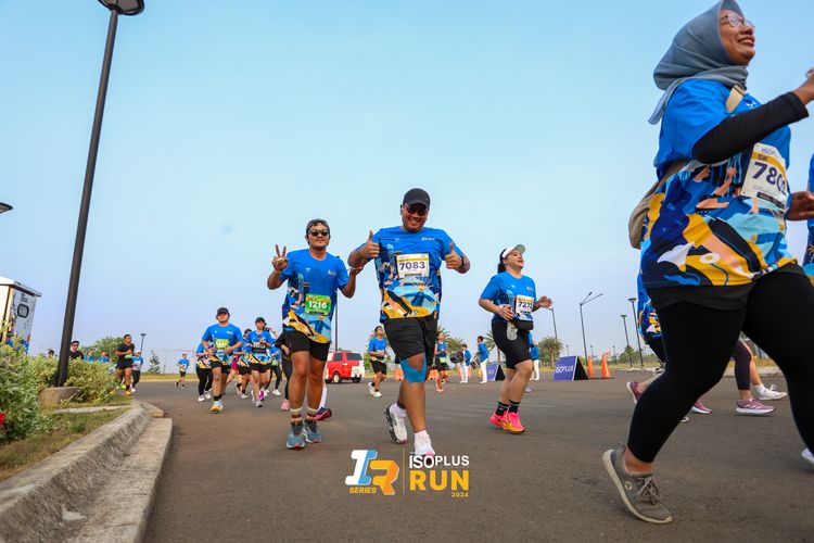 Race photo from ISOPlus Run 2024 Jakarta