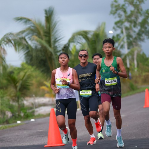 Race photo from Belitung Multisport Festival
