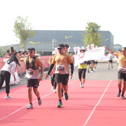 Race photo from KEDIRI HALF MARATHON 2026