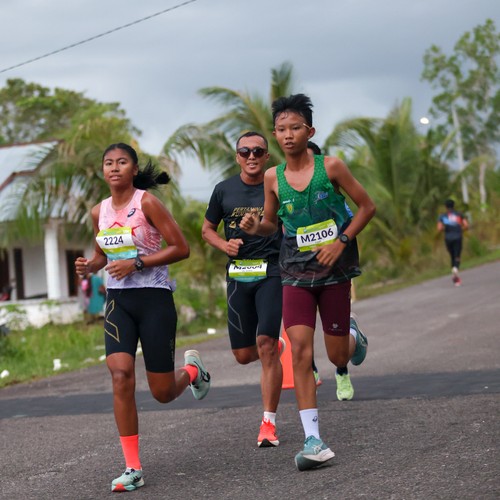 Race photo from Belitung Multisport Festival