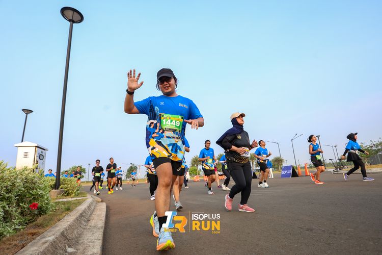 Race photo from ISOPlus Run 2024 Jakarta