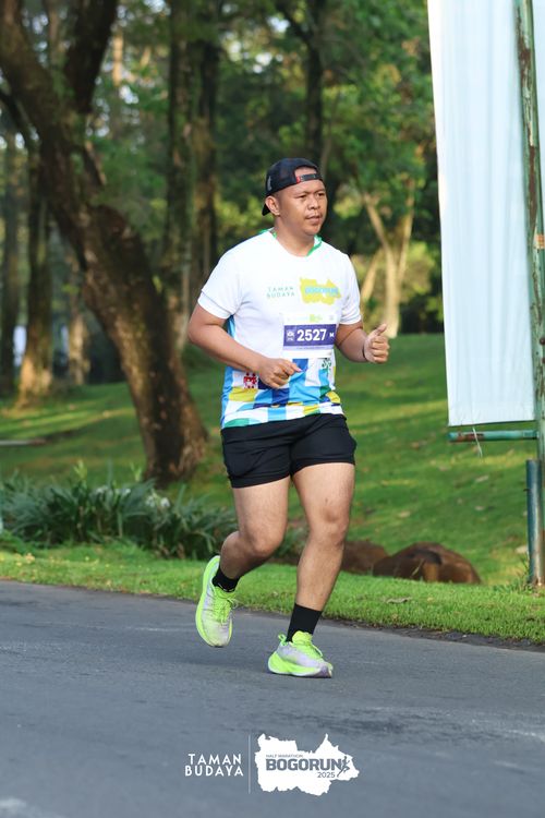 Race photo from Taman Budaya x BOGORUN 2025