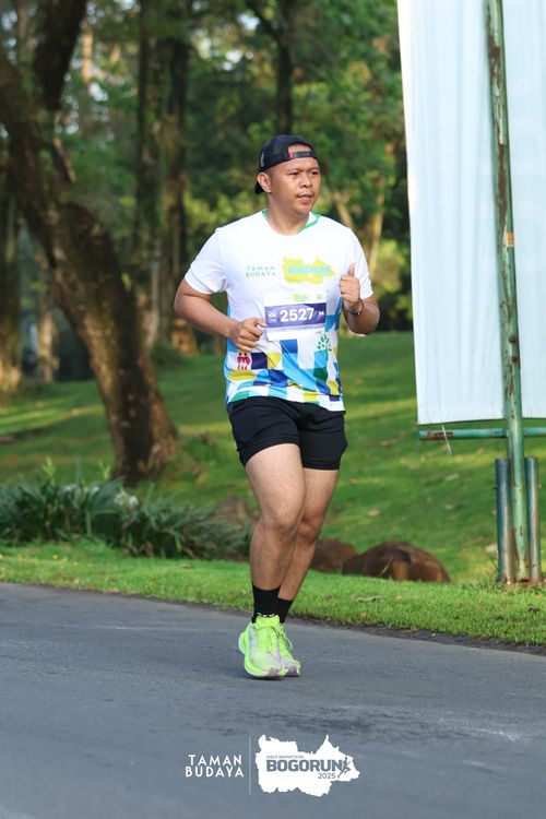 Race photo from Taman Budaya x BOGORUN 2025