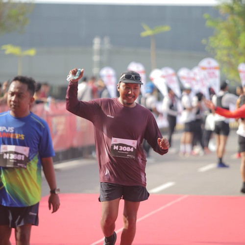 Race photo from KEDIRI HALF MARATHON 2026