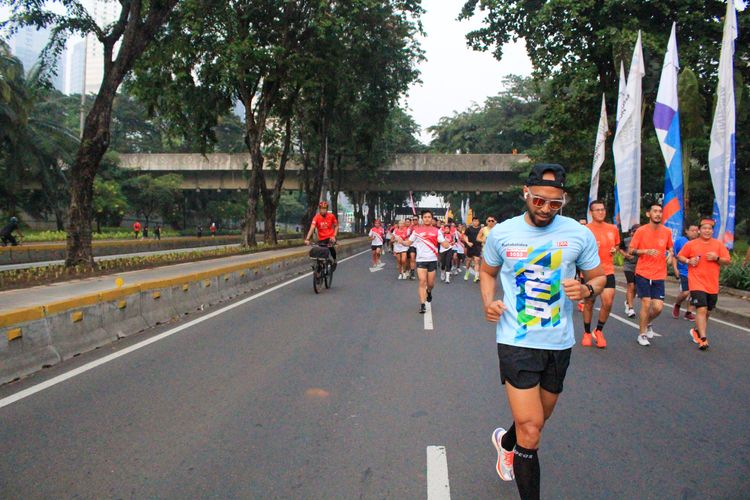 Race photo from Smartfren Run 2024 Vibes