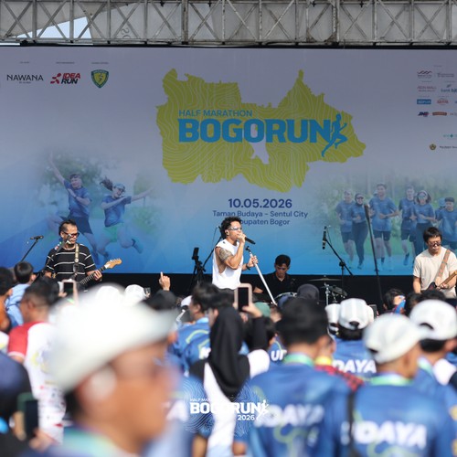 Race photo from BOGORUN 2026