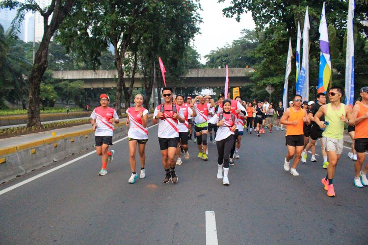 Race photo from Smartfren Run 2024 Vibes